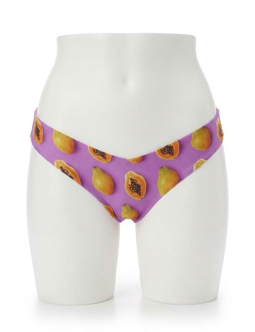 NEW COMMANDO photo-op thong panty in papaya
